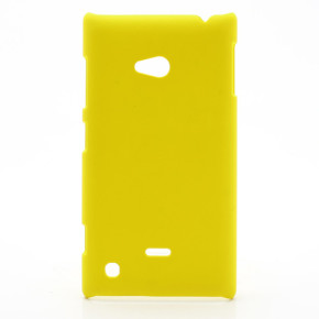 Твърд гръб за Nokia Lumia 720 жълт